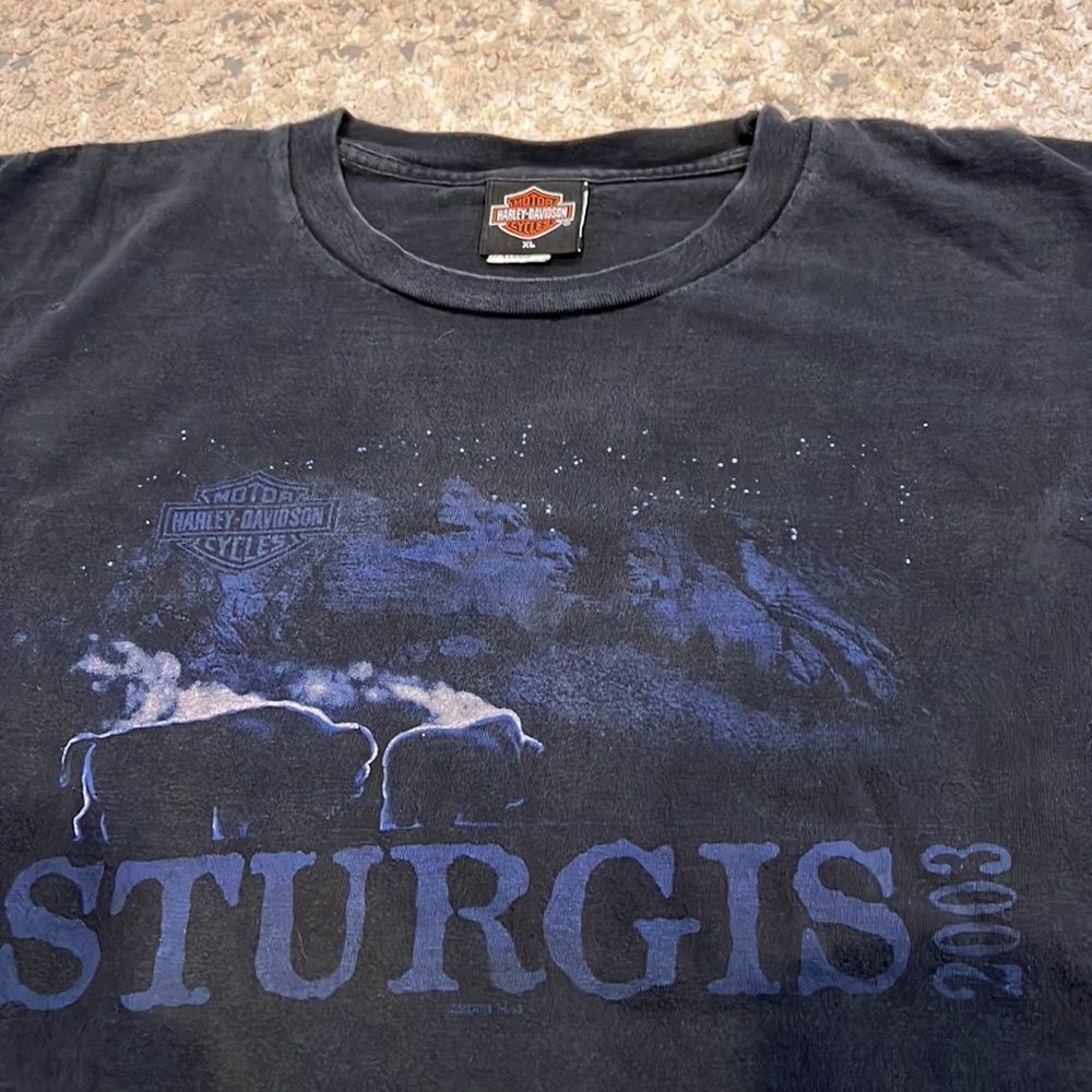 Harley Davison’s tee Sturgis 2003 size XL made in USA - Picture 2 of 7